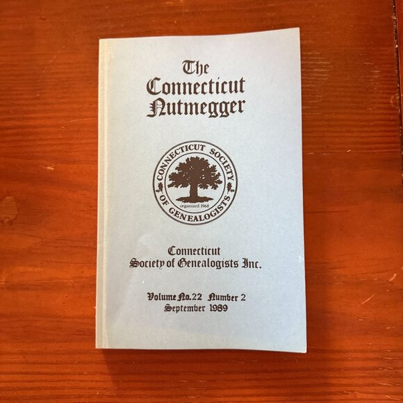 The Connecticut Nutmegger Genealogy Journals 1989 & 1991 - Picture 2 of 5